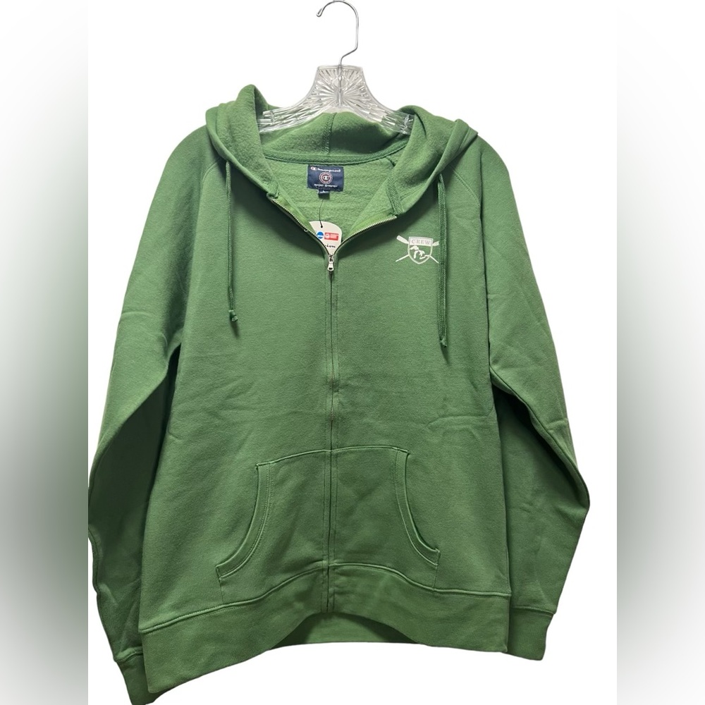 NWT Women’s green champion hoodie Size L